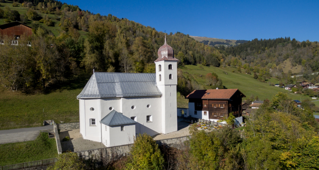 Das Foto zeigt die Kapelle St. Sebastian in Dardin Das Foto zeigt die Kapelle St. Sebastian in Dardin