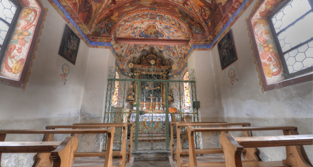 Das Foto zeigt die Kapelle St. Josef von Innen Das Foto zeigt die Kapelle St. Josef von Innen