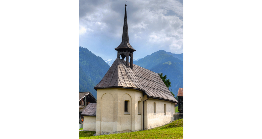 Das Foto zeigt die Kapelle St. Katharina in Campliun Das Foto zeigt die Kapelle St. Katharina in Campliun