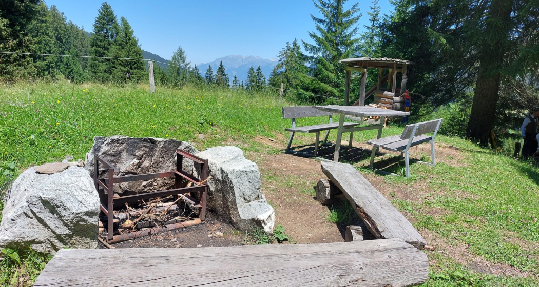 Feuerstelle Sandlöcher Churwalden Feuerstelle Sandlöcher Churwalden