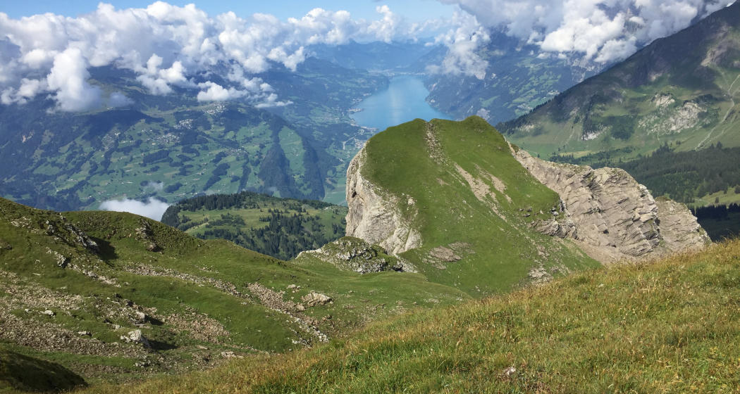 Blick Richtung Walensee Blick Richtung Walensee