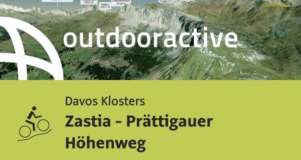 Mountainbike-tour in Davos Klosters: Zastia - Prättigauer Höhenweg Mountainbike-tour in Davos Klosters: Zastia - Prättigauer Höhenweg