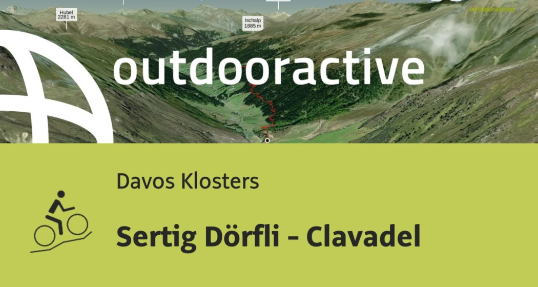 Mountainbike-tour in Davos Klosters: Sertig Dörfli - Clavadel