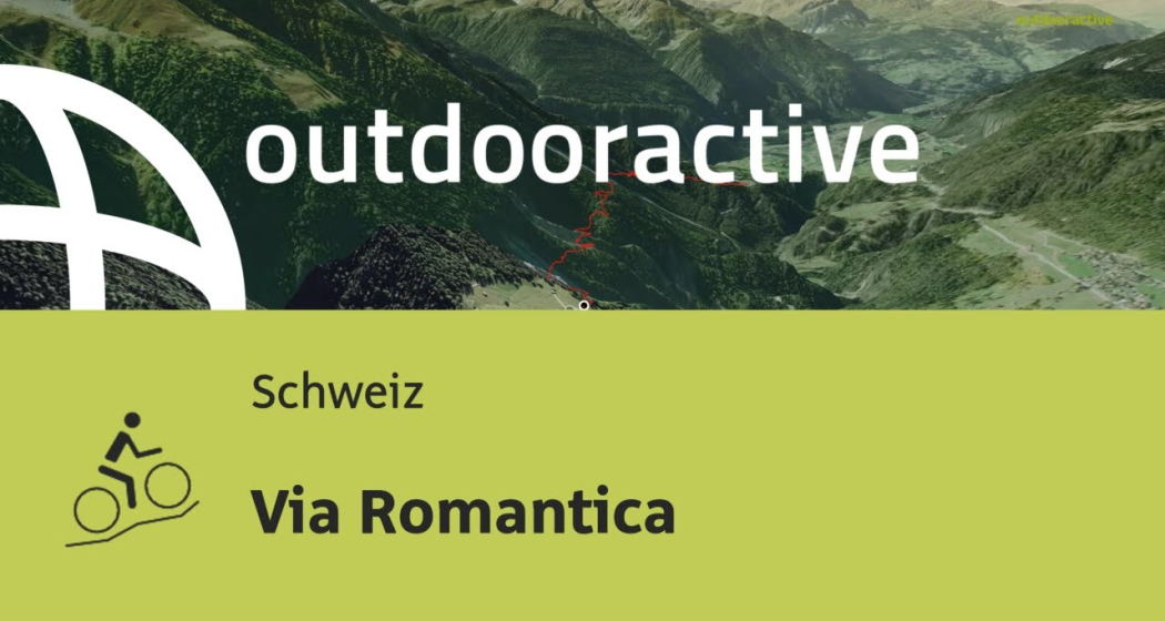 Mountainbike-tour in der Schweiz: Via Romantica Mountainbike-tour in der Schweiz: Via Romantica