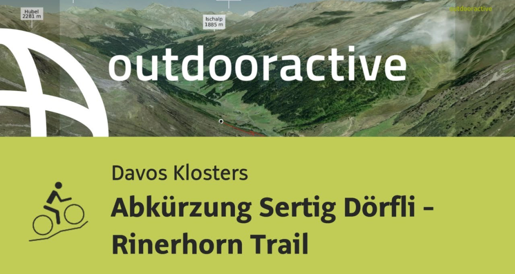 Mountainbike-tour in Davos Klosters: Abkürzung Sertig Dörfli - Rinerhorn Trail Mountainbike-tour in Davos Klosters: Abkürzung Sertig Dörfli - Rinerhorn Trail