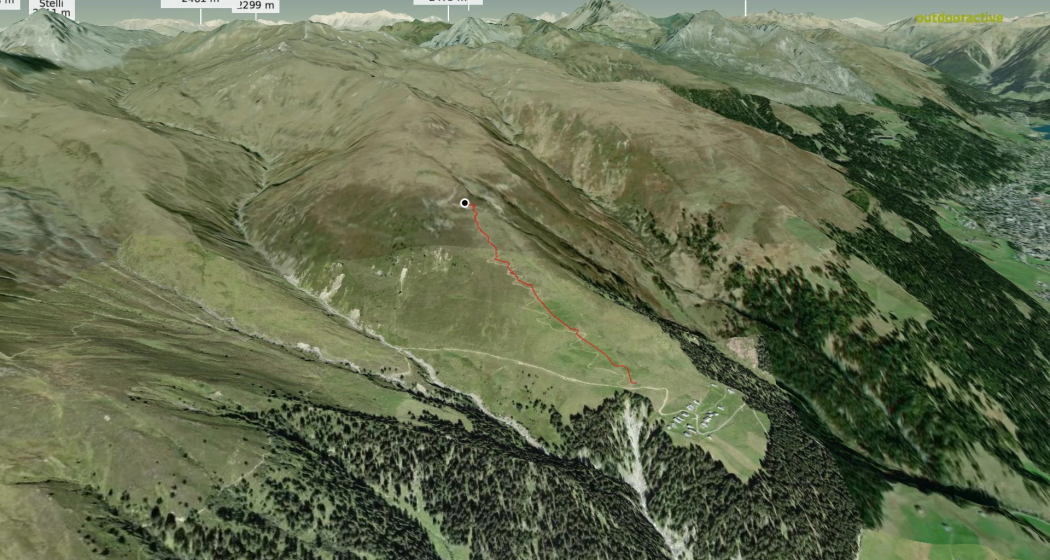 Mountainbike-tour in Davos Klosters: Chörbschhorn-Stafelalp Reshape #646
