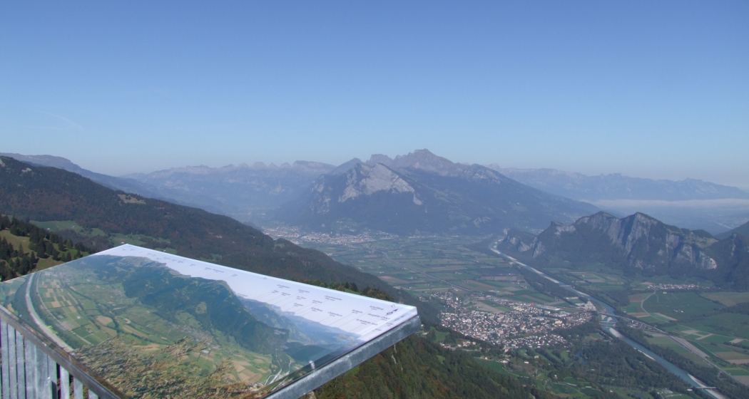 Aussichtsplattform Pizalun