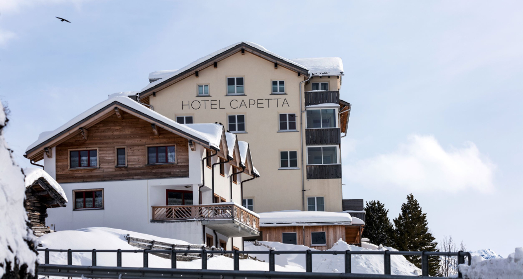 Hotel Capetta im Winter Hotel Capetta im Winter