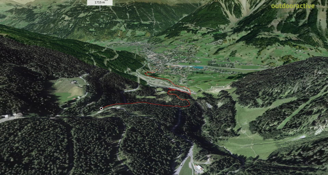Mountainbike-tour in Davos Klosters: Ried - Klosters Mountainbike-tour in Davos Klosters: Ried - Klosters