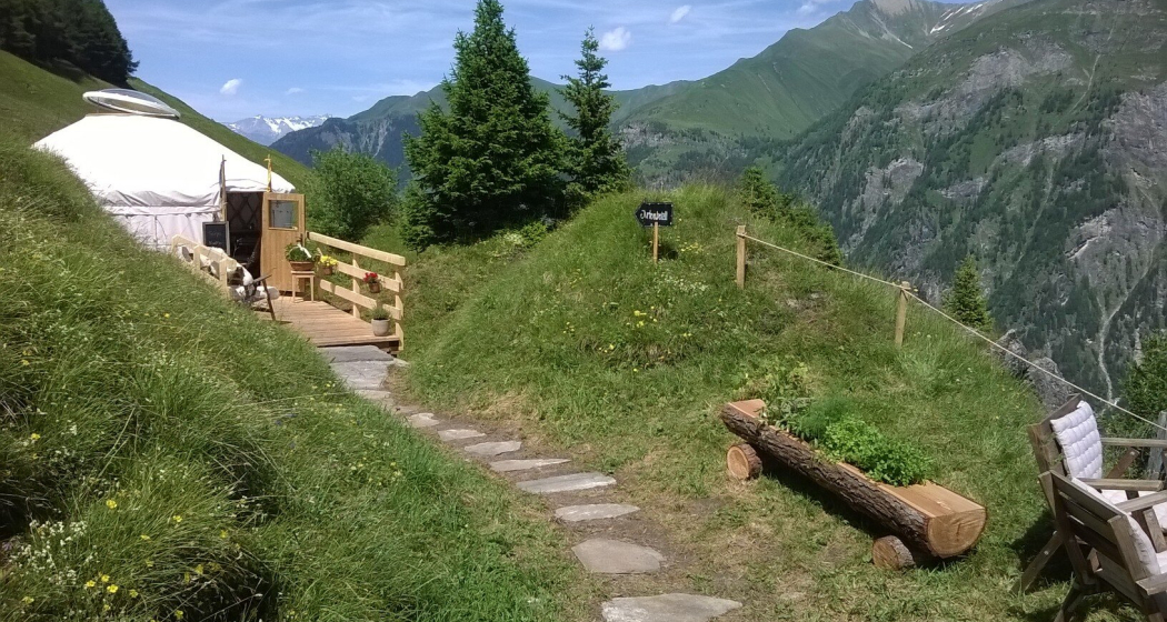 Jurte Hängelahütte Jurte Hängelahütte