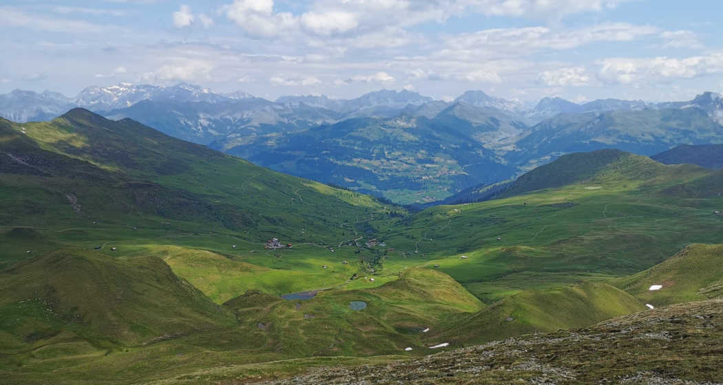 Langwies - Fondei - Blackter Fürggli - Mattjischhorn - Pirigen - Langwies Langwies - Fondei - Blackter Fürggli - Mattjischhorn - Pirigen - Langwies
