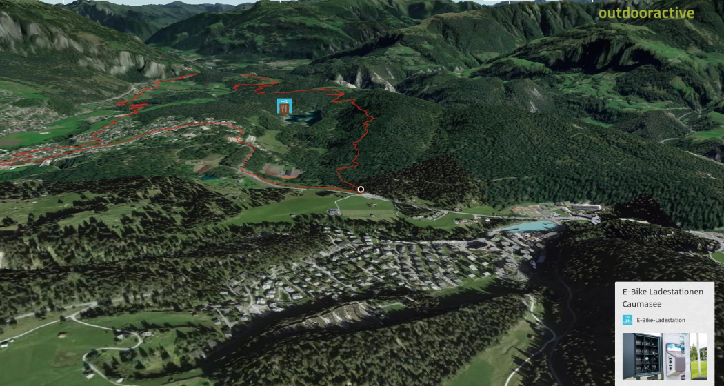 Mountainbike-tour in Flims Laax Falera: 3 Seen Tour (246) Mountainbike-tour in Flims Laax Falera: 3 Seen Tour (246)
