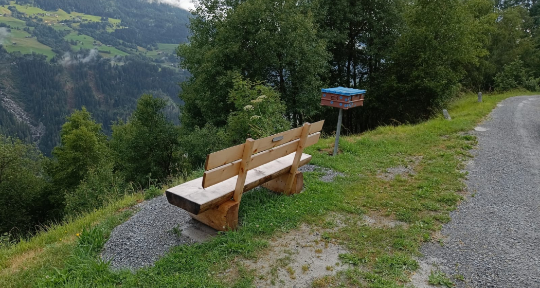Lesebank Plattas, Brigels Lesebank Plattas, Brigels