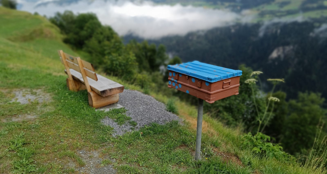 Lesebank Plattas, Brigels Lesebank Plattas, Brigels