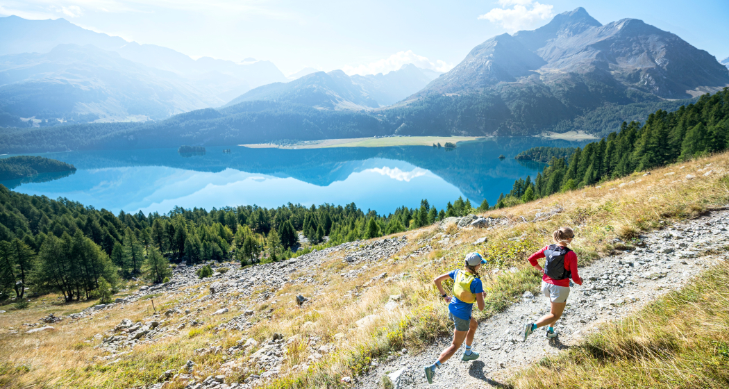oberhalb vom Silsersee oberhalb vom Silsersee