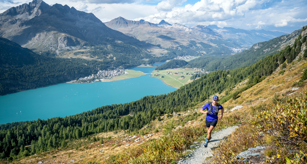 hoch über dem Silvaplanersee hoch über dem Silvaplanersee