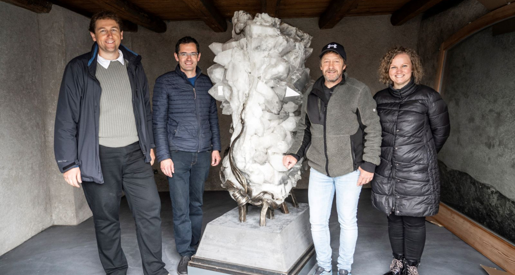 Gian Derungs (Pro Lumerins), Elmar Collenberg (Pro Lumerins), Michael Flepp (Strahler), Olga Schreiner (SKKG)