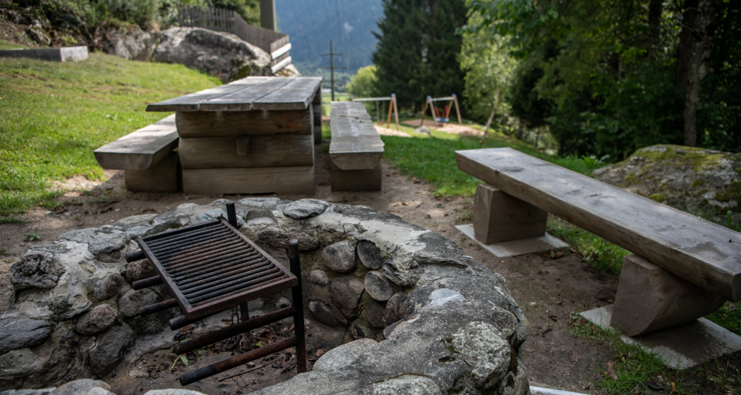 Das Foto zeigt den Grillplatz Plaun Salter Das Foto zeigt den Grillplatz Plaun Salter