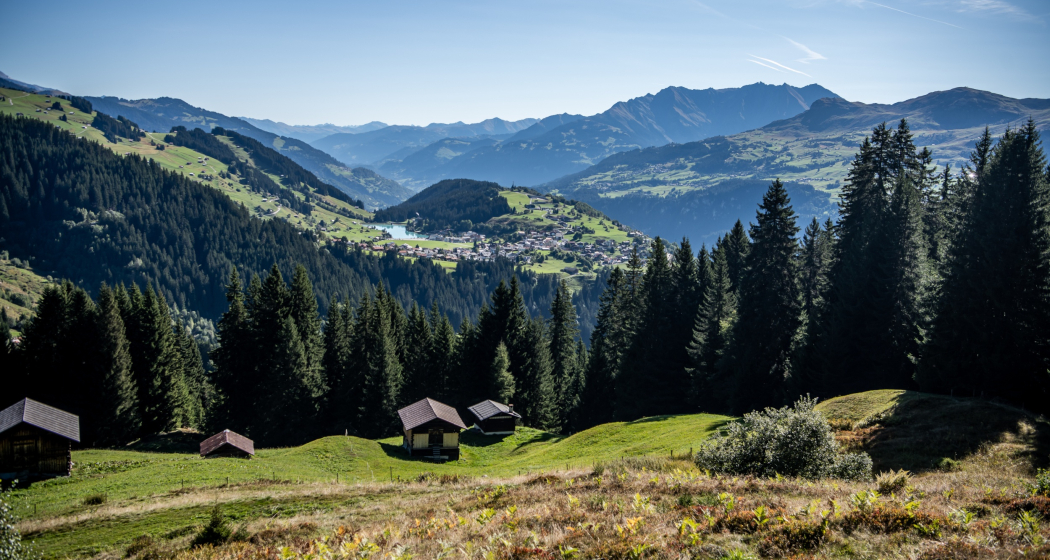 Ausblick auf Brigels Ausblick auf Brigels