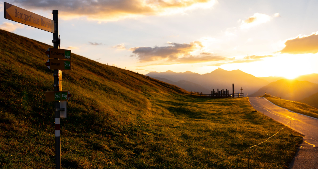 Sonnenaufgang auf dem Glaspass Sonnenaufgang auf dem Glaspass