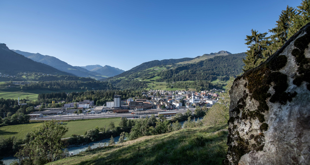 Etappe 1: Ilanz - Siat Etappe 1: Ilanz - Siat