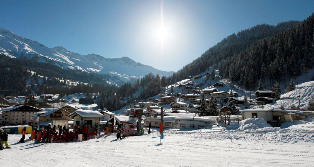 Camping Pradafenz im Winter Camping Pradafenz im Winter