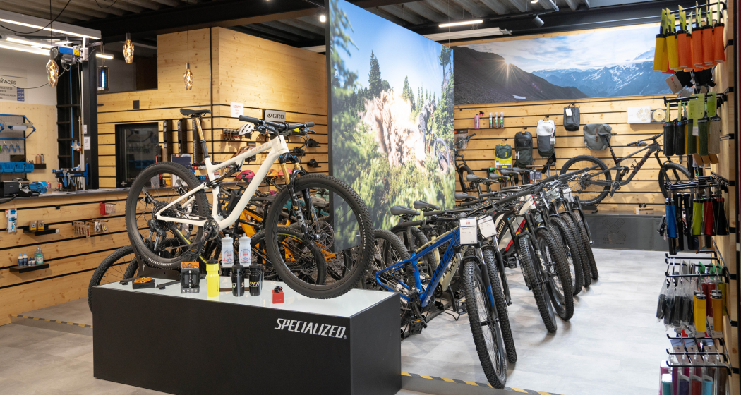 Bike-Shop von Innen Bike-Shop von Innen