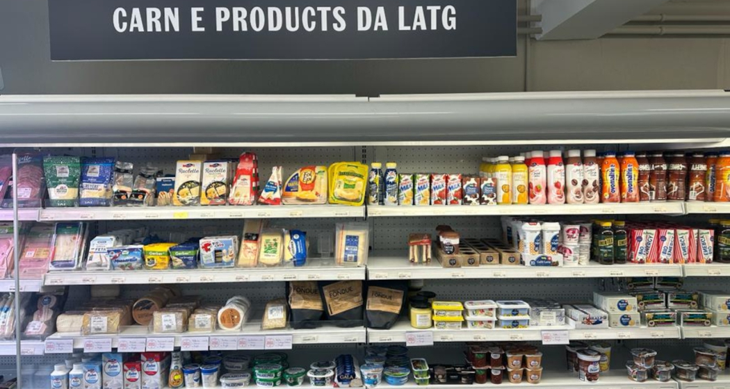 Innenansicht Il Consum in Andiast Innenansicht Il Consum in Andiast