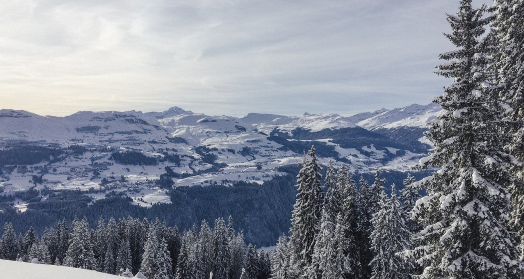 Aussichten über halbe Surselva