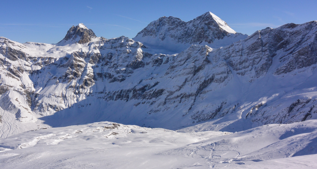Im posante Landschaft im hintersten Safiental