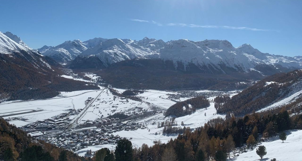 Sicht von der Alp Muntatsch Sicht von der Alp Muntatsch