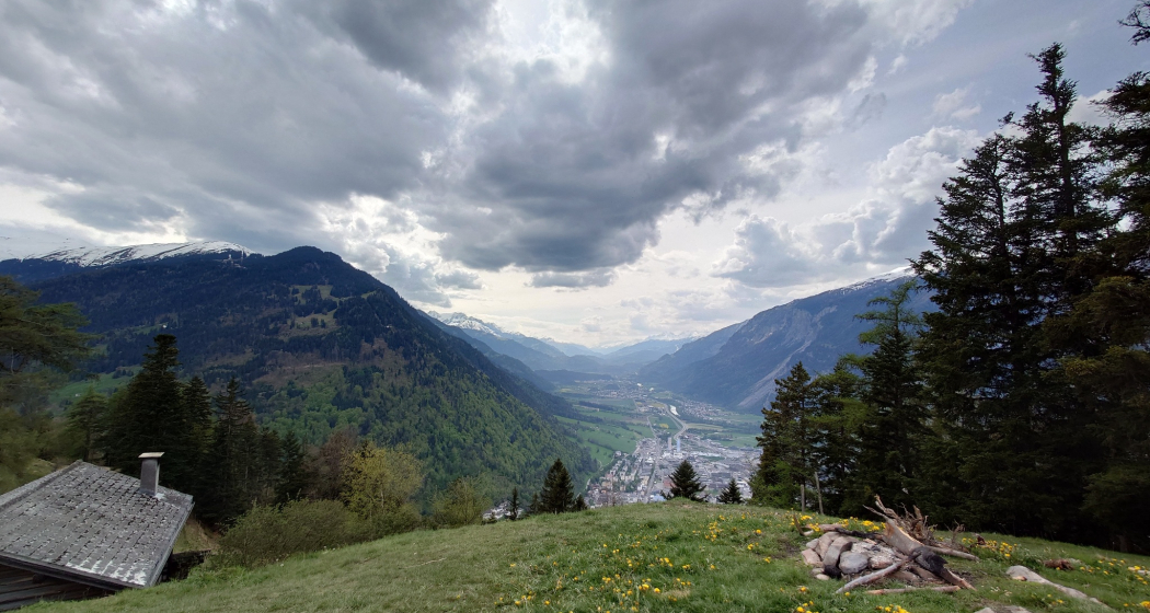 Chur - Maladers - Mittenberg - Chur Chur - Maladers - Mittenberg - Chur