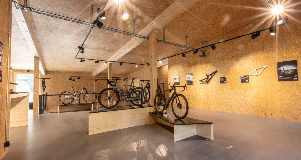 Stoll Bikes Innenansicht Stoll Bikes Innenansicht