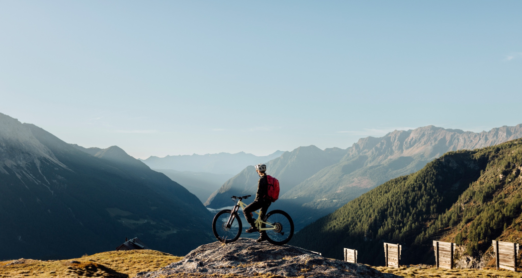 Aussicht runter ins Val Poschiavo Aussicht runter ins Val Poschiavo