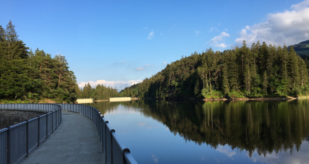Chapfensee Staudamm