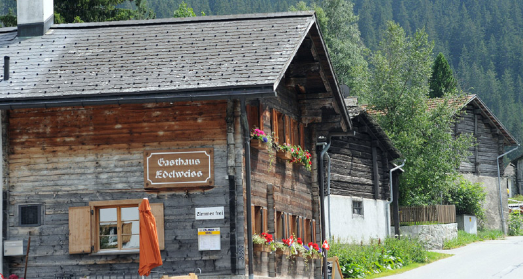 Aussenansicht Gasthaus Edelweiss Aussenansicht Gasthaus Edelweiss