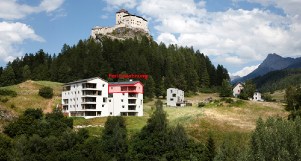 Luxuriöse Ferienwohnung am Fusse von Schloss Tarasp Luxuriöse Ferienwohnung am Fusse von Schloss Tarasp