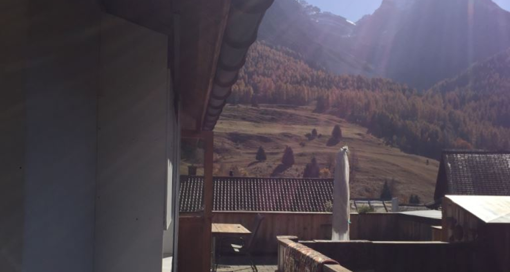 Teilansicht der Terrasse Teilansicht der Terrasse