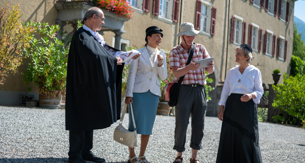 Szenische Stadtführung Maienfeld Szenische Stadtführung Maienfeld