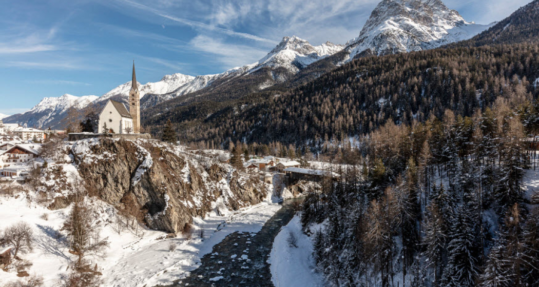 Kirche Winter Kirche Winter