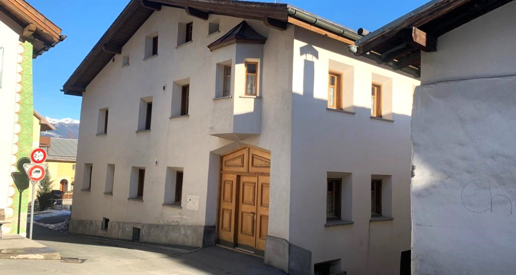 Unser Haus von der Dorfansicht an der Via Imperiala 2, in 7537 Müstair Unser Haus von der Dorfansicht an der Via Imperiala 2, in 7537 Müstair