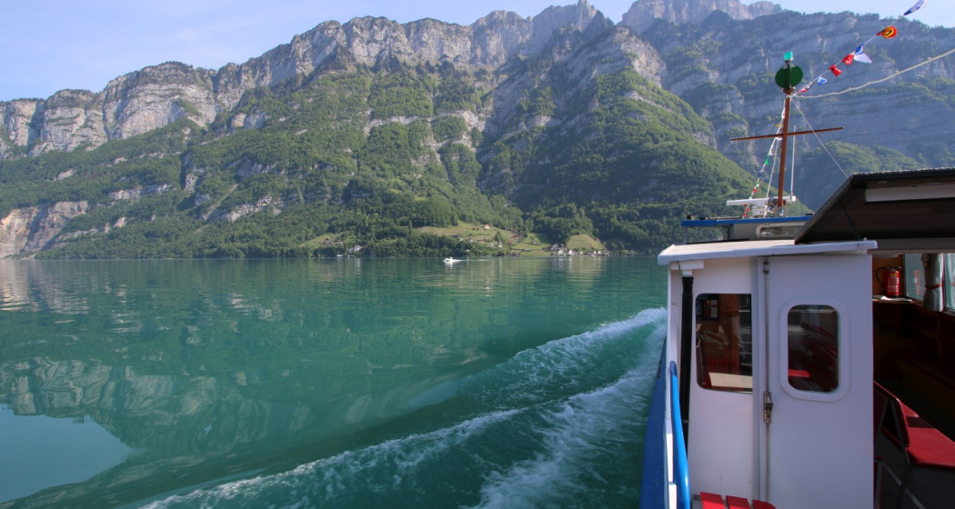 Schifffahrt auf dem Walensee Schifffahrt auf dem Walensee