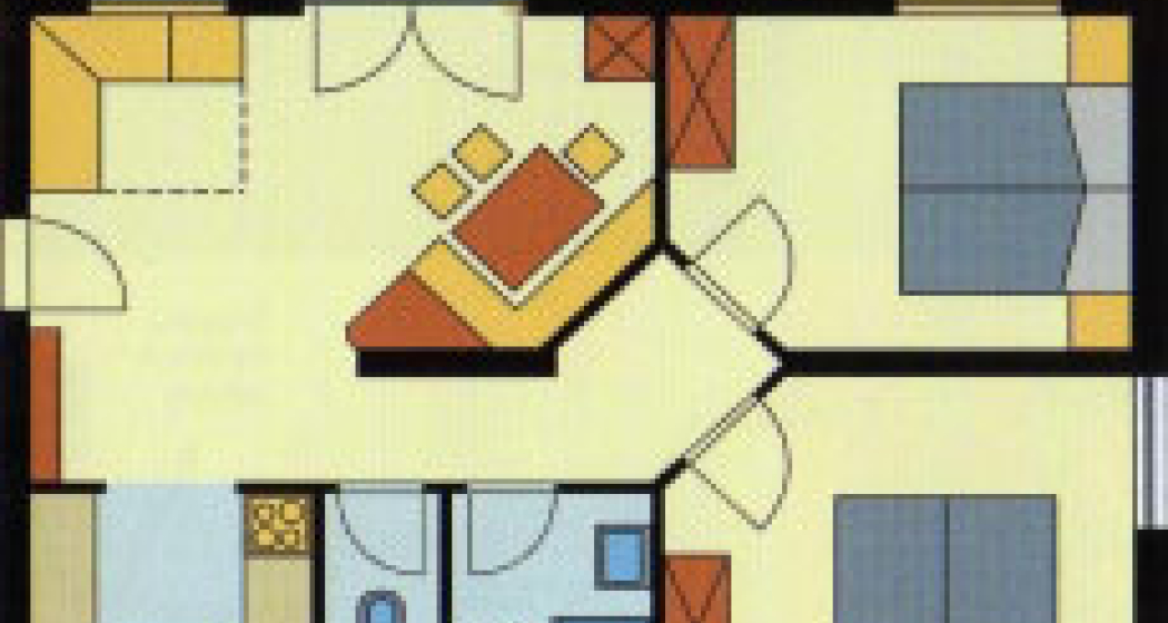 Ferienwohnung Grundriss