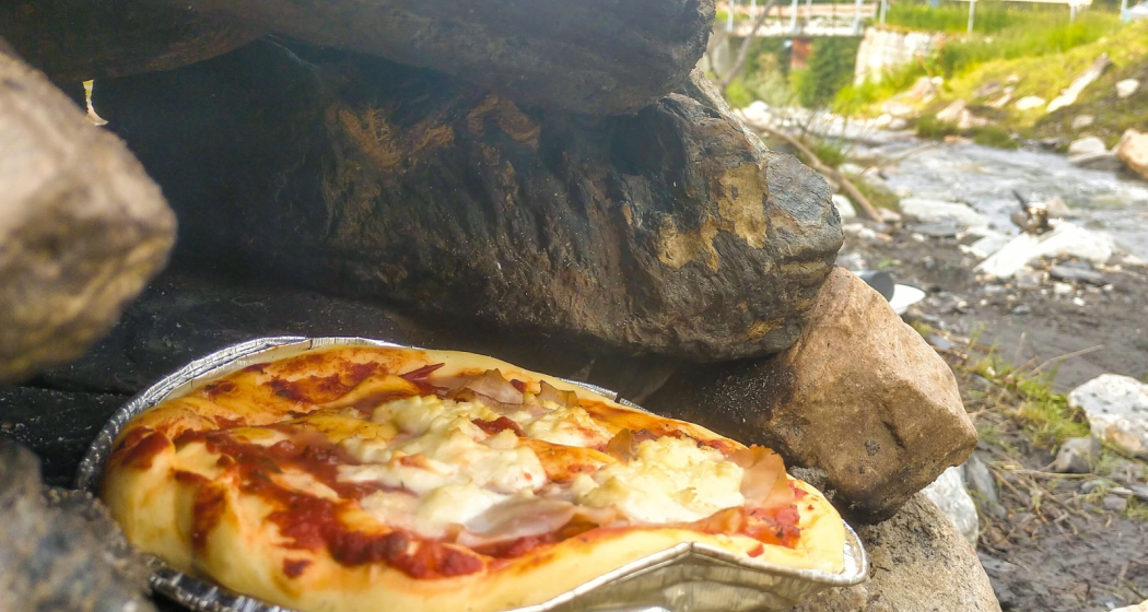 Pizza im Ofen Pizza im Ofen