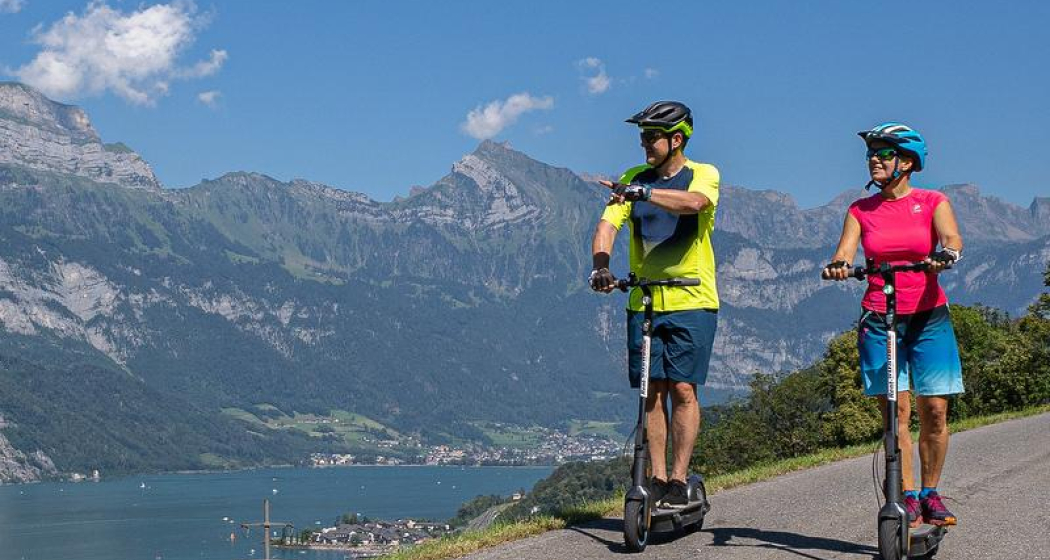 E-Scooter Picknick Tour Walensee selbstgeführt (exp_fc48a5b)