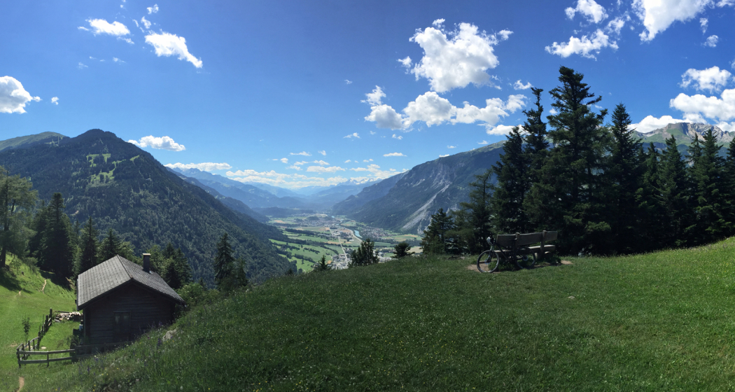 Prächtige Aussicht vom Mittenberg