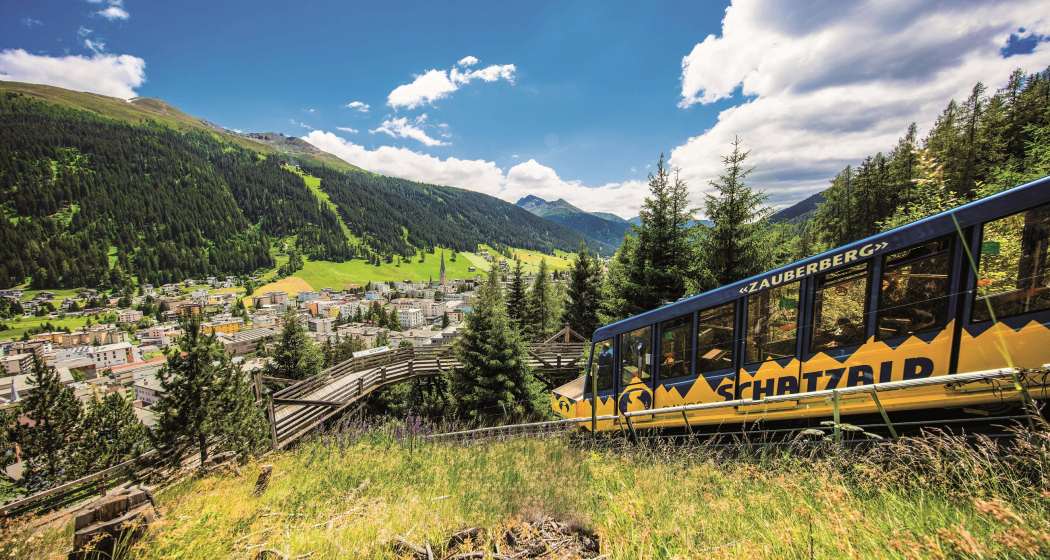 Schatzalp-Bahn in Davos Schatzalp-Bahn in Davos