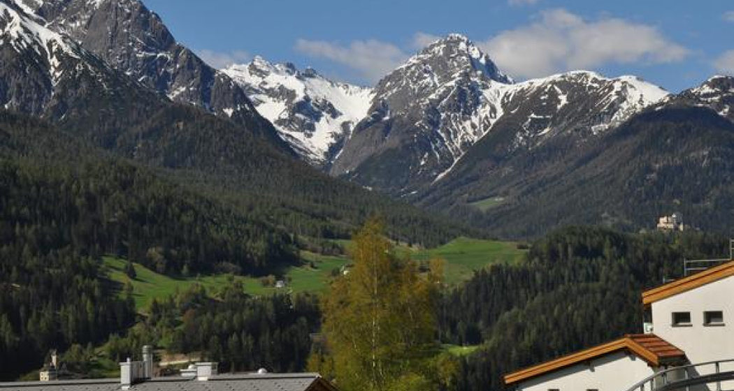 Aussicht auf die Unterengadiner Dolomiten