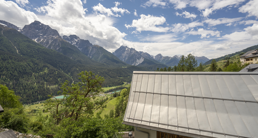 Panoramablick auf die Unterengadiner Bergwelt Panoramablick auf die Unterengadiner Bergwelt