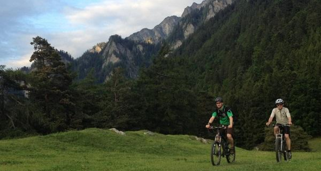 Auf dem Mittenberg oberhalb Chur